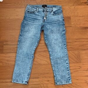 Banana Republic Light Blue Mid-Rise Slim Jeans